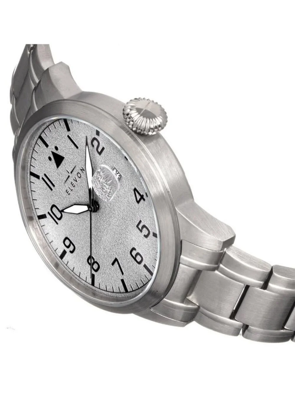 NWT Elevon Stealth Silver-tone Dial Men's Watch